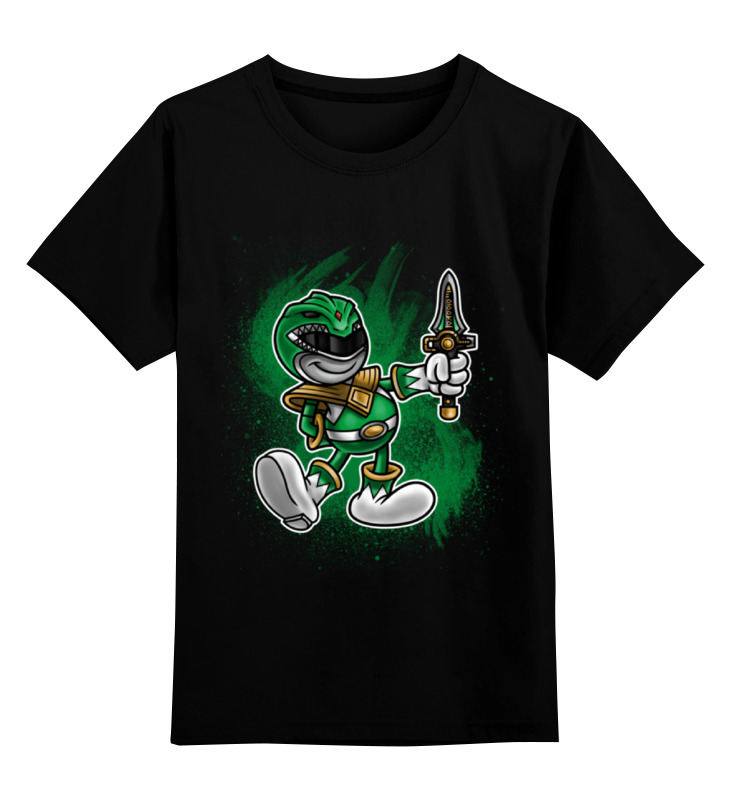 Printio Детская футболка классическая унисекс Зелёный рейнджер