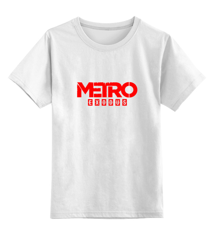 Printio Детская футболка классическая унисекс Metro