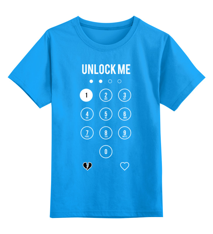 Printio Детская футболка классическая унисекс Unlock me! printio детская футболка классическая унисекс unlock me