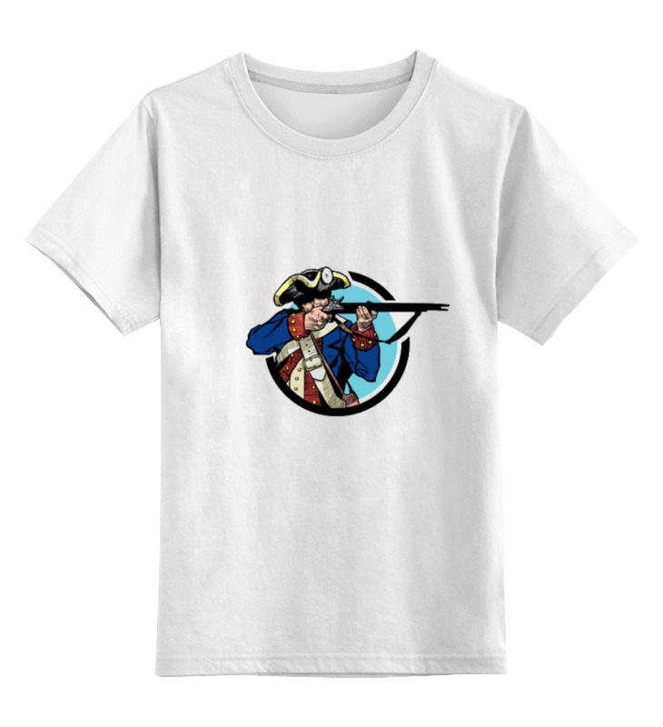 цена Printio Детская футболка классическая унисекс Солдат