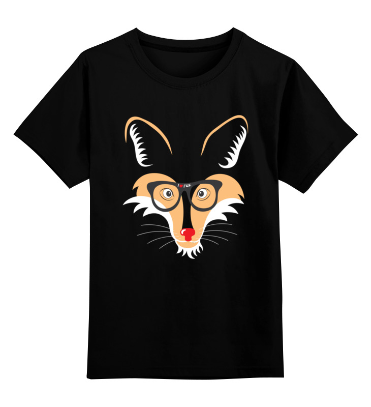 Printio Детская футболка классическая унисекс Лис (fox) детская футболка criminal fox криминальный лис 164 темно розовый
