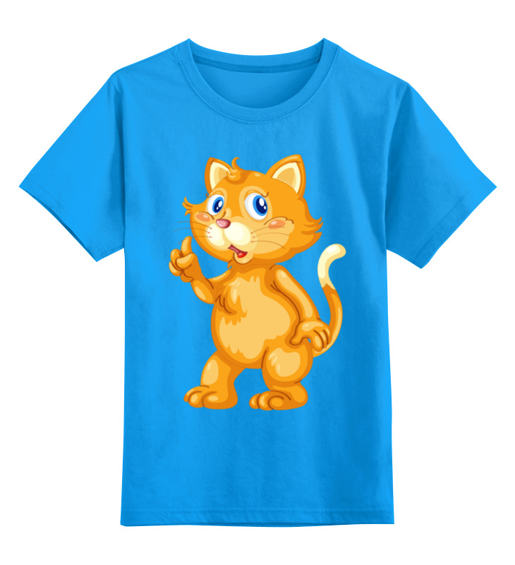Printio Детская футболка классическая унисекс Рыжий кот printio детская футболка классическая унисекс рыжий кот