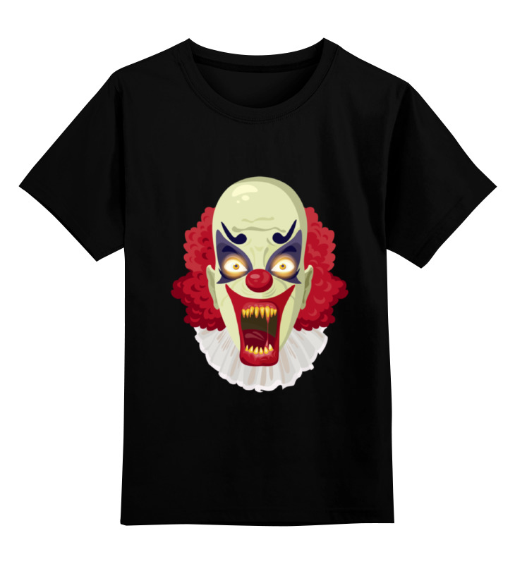 Printio Детская футболка классическая унисекс Ужасный клоун