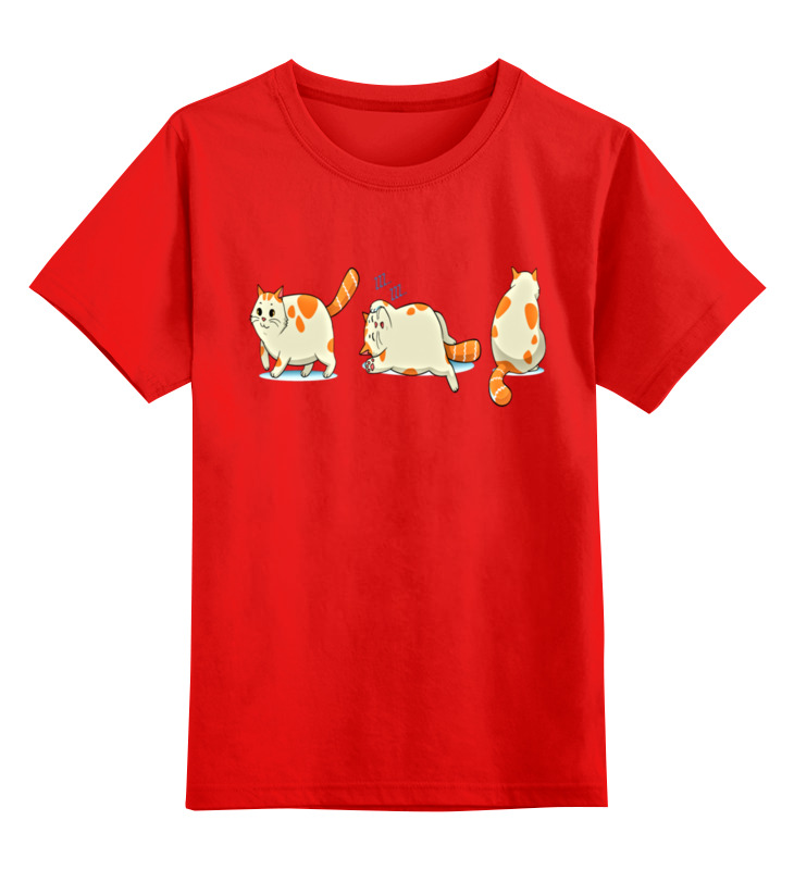 Printio Детская футболка классическая унисекс Три кота