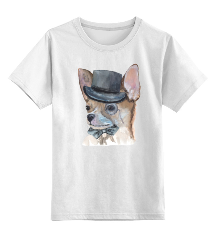 Printio Детская футболка классическая унисекс Джентльмен детская футболка собака басенджи 104 белый