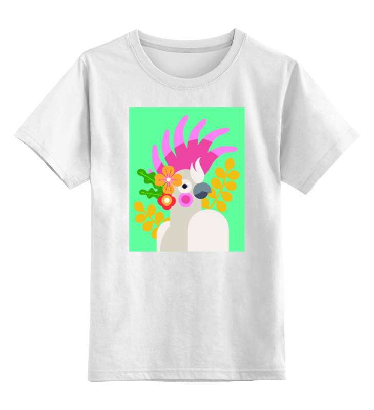 Printio Детская футболка классическая унисекс Попужка