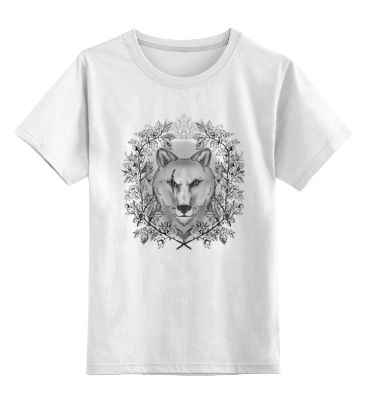 цена Printio Детская футболка классическая унисекс Тотем волк
