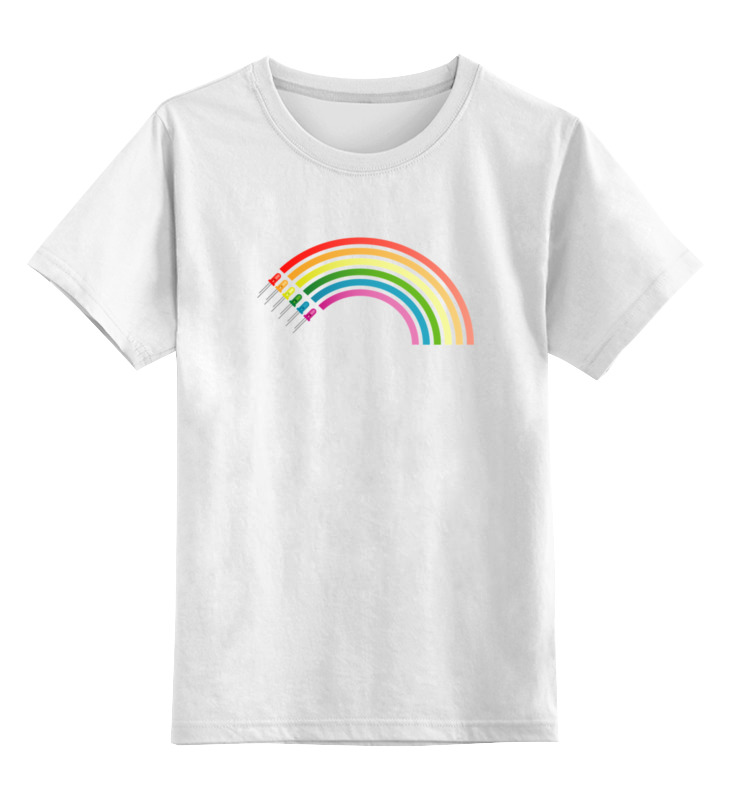 Printio Детская футболка классическая унисекс Радуга printio детская футболка классическая унисекс облако и радуга