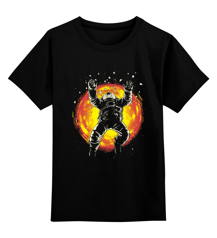 Printio Детская футболка классическая унисекс Космонавт (хьюстон у нас проблемма)
