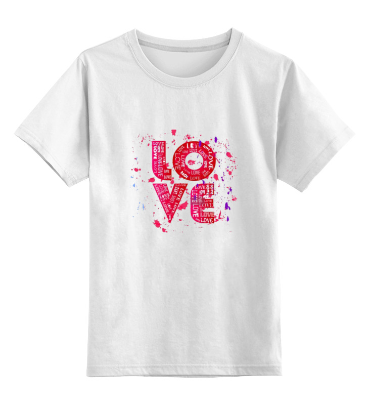 Printio Детская футболка классическая унисекс Love