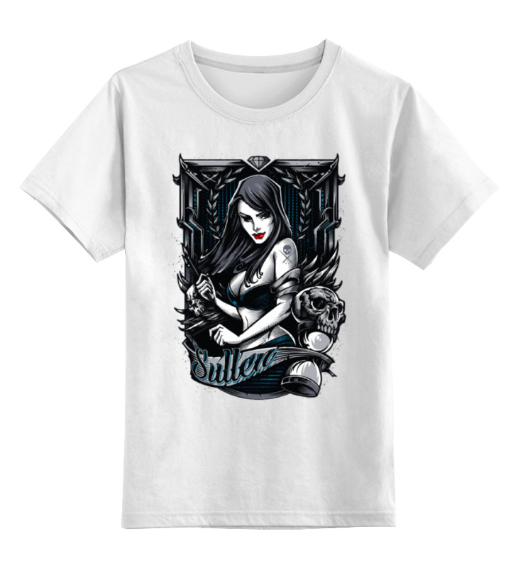 Printio Детская футболка классическая унисекс Gothic girl printio футболка классическая gothic girl