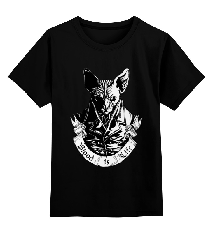 Printio Детская футболка классическая унисекс Плохой кот