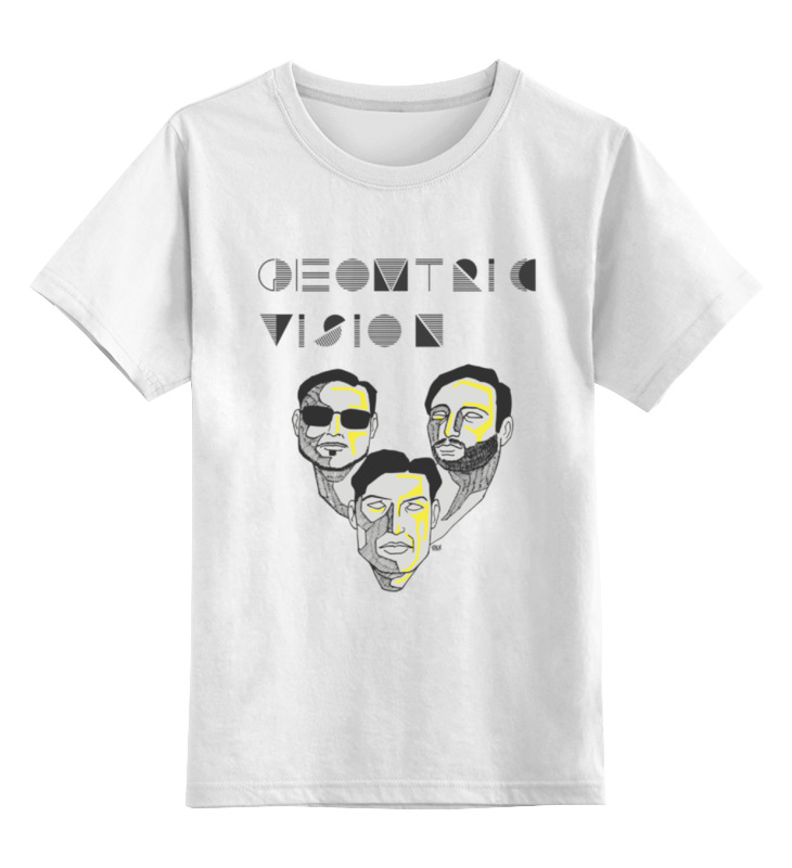 Printio Детская футболка классическая унисекс Geometric vision \ faces
