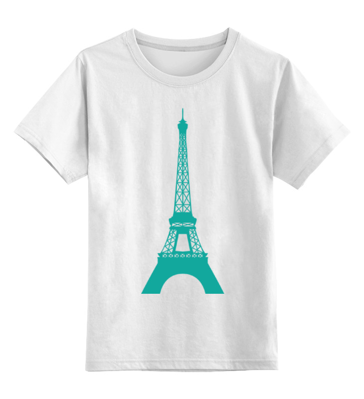 картина в раме эйфелевая башня 27х32 см Printio Детская футболка классическая унисекс Эйфелевая башня