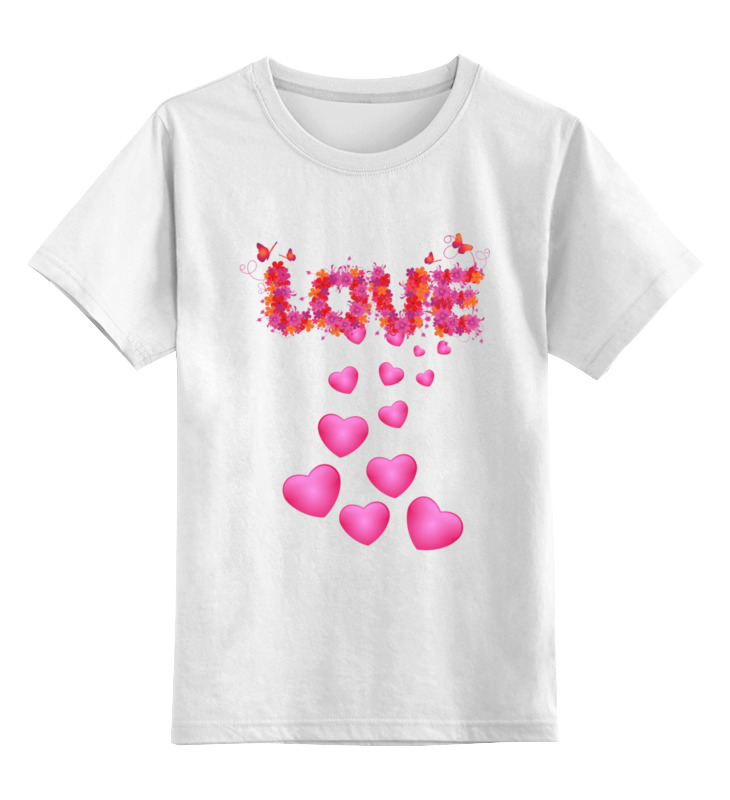 Printio Детская футболка классическая унисекс Любовь printio детская футболка классическая унисекс любовь есть