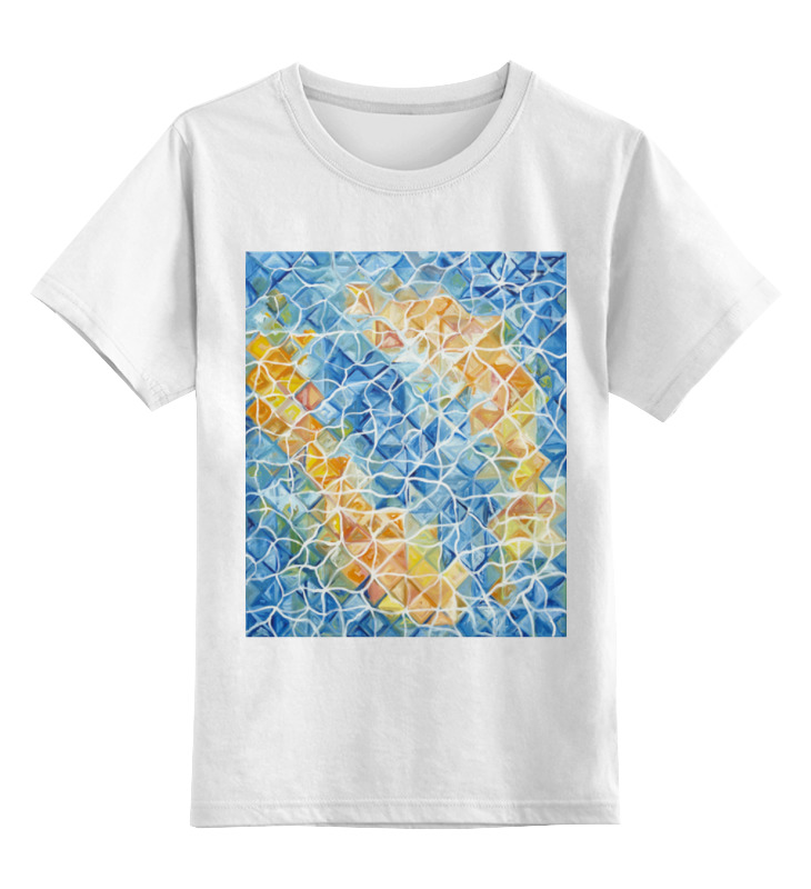 Printio Детская футболка классическая унисекс Рыбы в бликах