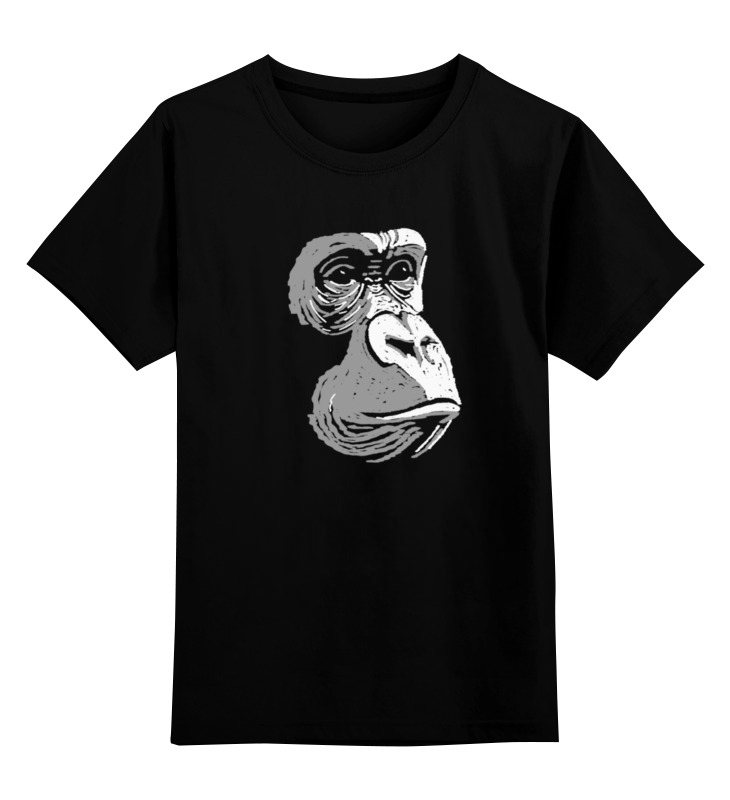 Printio Детская футболка классическая унисекс Горилла printio детская футболка классическая унисекс курящая горилла