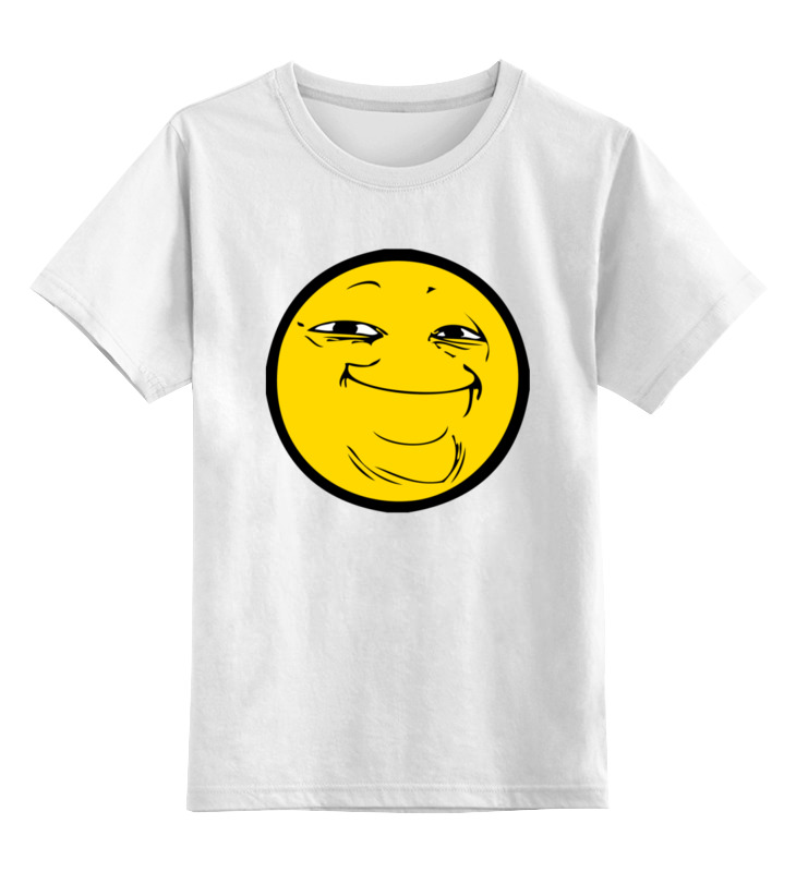 Printio Детская футболка классическая унисекс Смайлик йоба