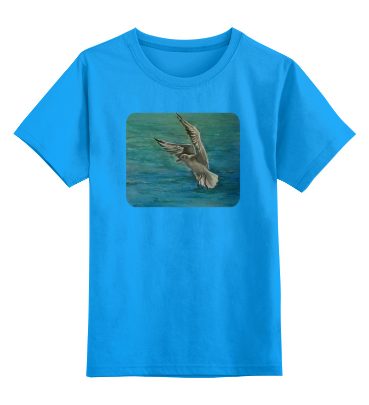 Printio Детская футболка классическая унисекс Чайка детская футболка пес и чайка 104 синий