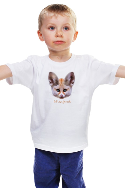 Заказать детскую футболку в Москве. Детская футболка классическая унисекс Давай дружить от lisalisa11@list.ru - готовые дизайны и нанесение принтов.