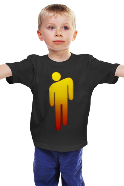 Заказать детскую футболку в Москве. Детская футболка классическая унисекс Billie Eilish от weeert - готовые дизайны и нанесение принтов.