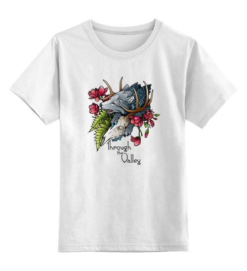 Заказать детскую футболку в Москве. Детская футболка классическая унисекс Through the Valley  от Анастасия Авина - готовые дизайны и нанесение принтов.
