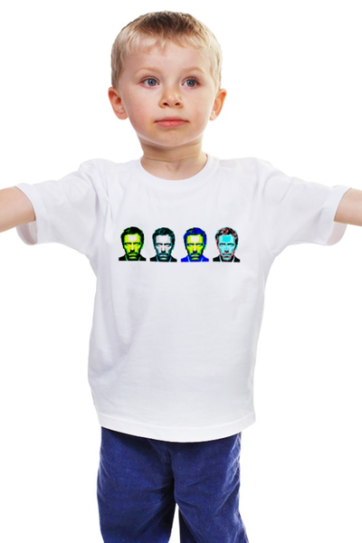 Заказать детскую футболку в Москве. Детская футболка классическая унисекс Dr. House_1 от panopticum - готовые дизайны и нанесение принтов.