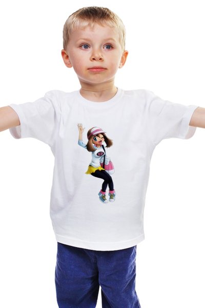 Заказать детскую футболку в Москве. Детская футболка классическая унисекс Спортсменка от ПРИНТЫ ПЕЧАТЬ  - готовые дизайны и нанесение принтов.