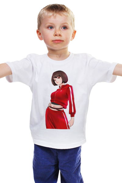 Заказать детскую футболку в Москве. Детская футболка классическая унисекс Shiki от Дана Столыпина - готовые дизайны и нанесение принтов.