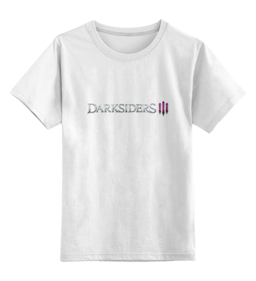 Заказать детскую футболку в Москве. Детская футболка классическая унисекс Darksiders III от THE_NISE  - готовые дизайны и нанесение принтов.