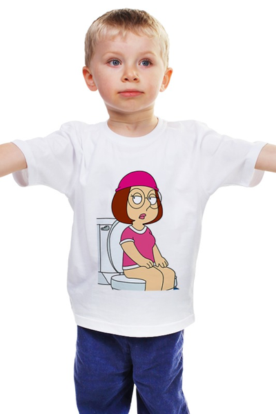 Заказать детскую футболку в Москве. Детская футболка классическая унисекс Мэг Гриффин от aleks_say - готовые дизайны и нанесение принтов.