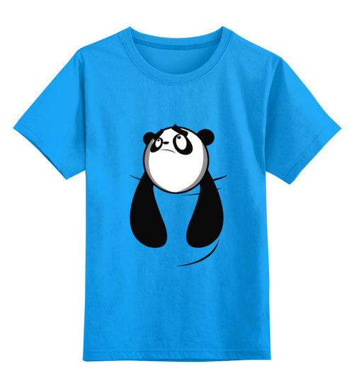 Заказать детскую футболку в Москве. Детская футболка классическая унисекс Панда (Panda) от coolmag - готовые дизайны и нанесение принтов.
