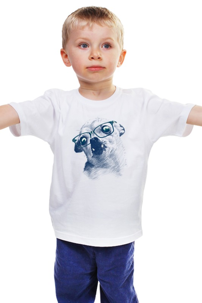 Заказать детскую футболку в Москве. Детская футболка классическая унисекс Чихуахуа от printik - готовые дизайны и нанесение принтов.