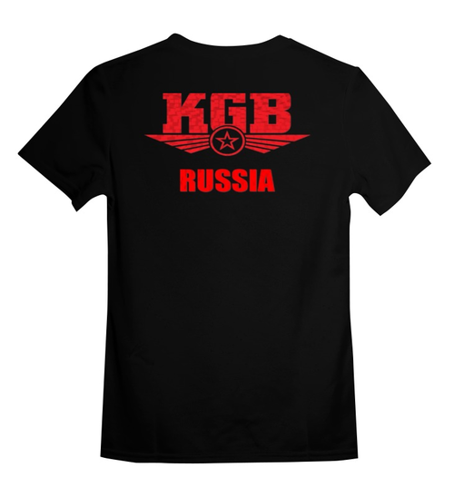 Заказать детскую футболку в Москве. Детская футболка классическая унисекс KGB Russia от Leichenwagen - готовые дизайны и нанесение принтов.