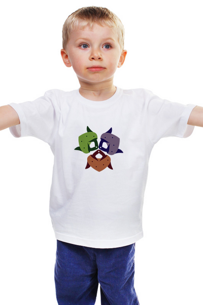 Заказать детскую футболку в Москве. Детская футболка классическая унисекс Клубничка от Baidukova Marina - готовые дизайны и нанесение принтов.