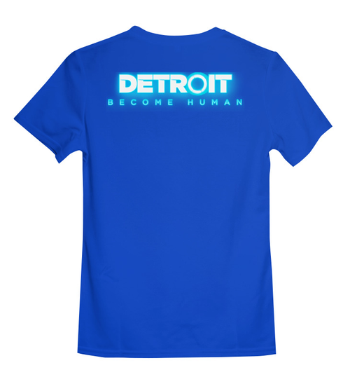 Заказать детскую футболку в Москве. Детская футболка классическая унисекс Detroit: Become Human от balden - готовые дизайны и нанесение принтов.