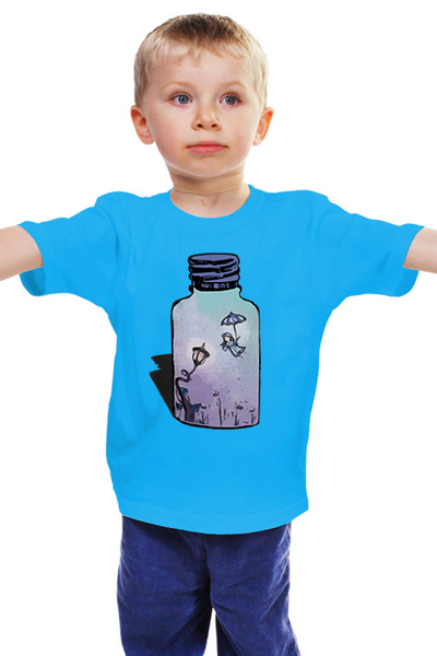 Заказать детскую футболку в Москве. Детская футболка классическая унисекс Фантазия от oneredfoxstore@gmail.com - готовые дизайны и нанесение принтов.