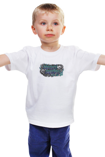 Заказать детскую футболку в Москве. Детская футболка классическая унисекс Черепа от ПРИНТЫ ПЕЧАТЬ  - готовые дизайны и нанесение принтов.