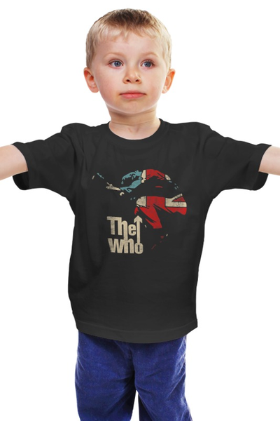 Заказать детскую футболку в Москве. Детская футболка классическая унисекс The Who от geekbox - готовые дизайны и нанесение принтов.