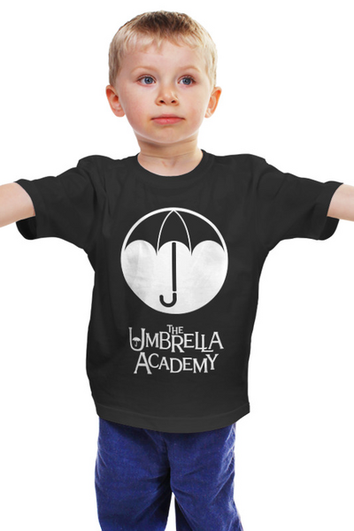 Заказать детскую футболку в Москве. Детская футболка классическая унисекс Академия Амбрелла от geekbox - готовые дизайны и нанесение принтов.