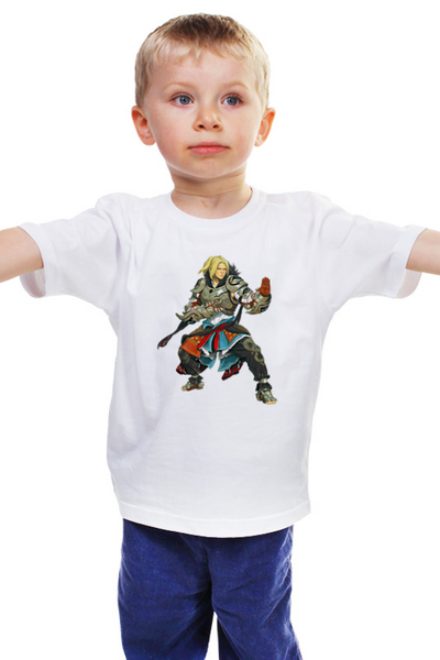 Заказать детскую футболку в Москве. Детская футболка классическая унисекс Black Desert. от Ирина - готовые дизайны и нанесение принтов.