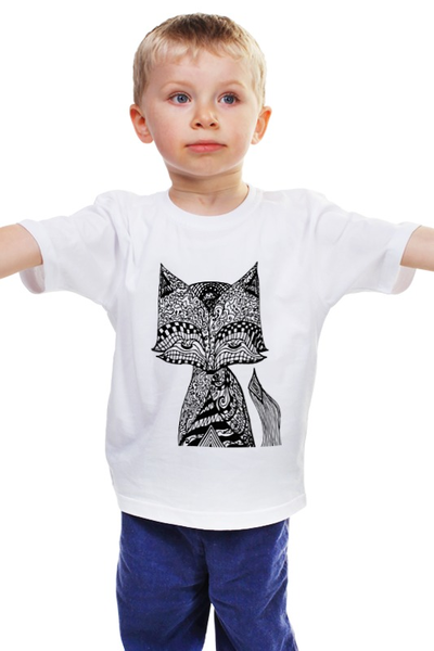 Заказать детскую футболку в Москве. Детская футболка классическая унисекс Animals от Алиса Ибатуллина - готовые дизайны и нанесение принтов.