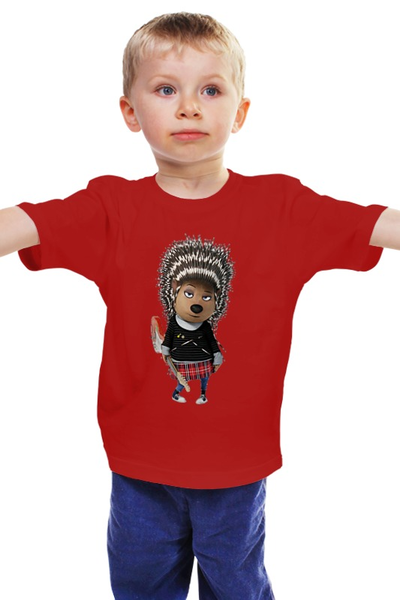 Заказать детскую футболку в Москве. Детская футболка классическая унисекс Зверопой (1) от ПРИНТЫ ПЕЧАТЬ  - готовые дизайны и нанесение принтов.
