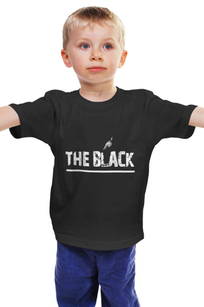 Заказать детскую футболку в Москве. Детская футболка классическая унисекс Asking alexandria the black от Серега Шнайдер - готовые дизайны и нанесение принтов.