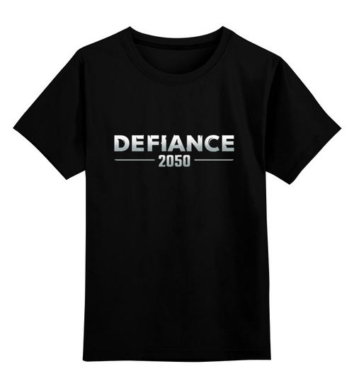 Заказать детскую футболку в Москве. Детская футболка классическая унисекс Defiance 2050 от THE_NISE  - готовые дизайны и нанесение принтов.