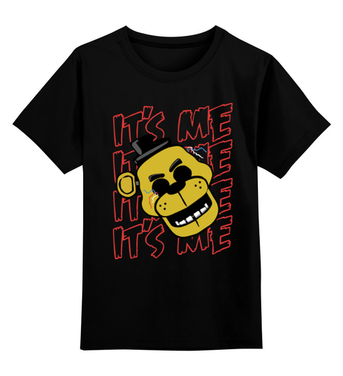 Заказать детскую футболку в Москве. Детская футболка классическая унисекс Five Nights at Freddy от cherdantcev - готовые дизайны и нанесение принтов.