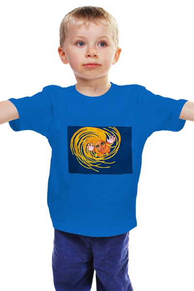 Заказать детскую футболку в Москве. Детская футболка классическая унисекс Танцовщица от Mulan  - готовые дизайны и нанесение принтов.