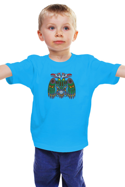 Заказать детскую футболку в Москве. Детская футболка классическая унисекс индейские орпы от сергей  - готовые дизайны и нанесение принтов.