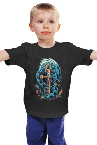 Заказать детскую футболку в Москве. Детская футболка классическая унисекс Эпоха дракона от printik - готовые дизайны и нанесение принтов.