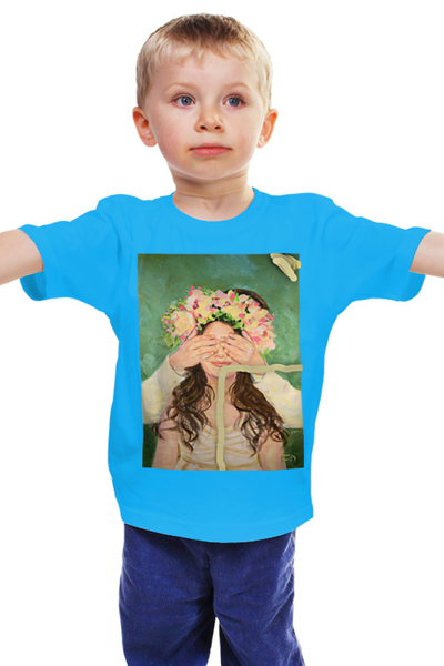 Заказать детскую футболку в Москве. Детская футболка классическая унисекс Я знаю это ты! Funny Smile от dekuzmin5 - готовые дизайны и нанесение принтов.